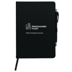 Neptune Notebook/With Pen – Black 